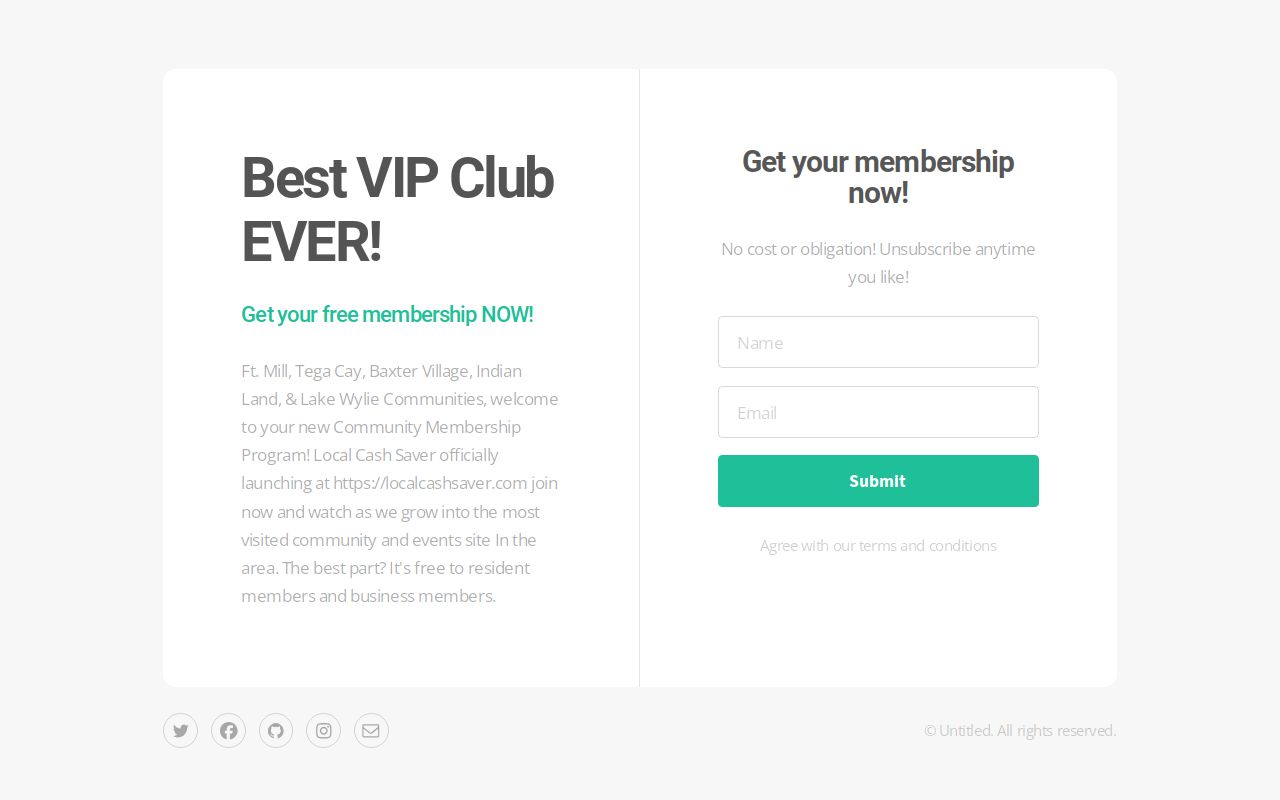 Carrd profile picture for @vipclub